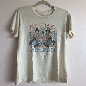 Revive distressed t shirt